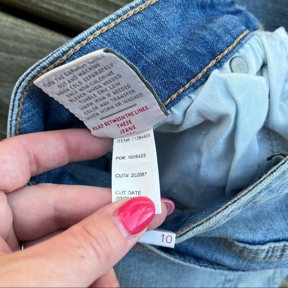 NWT Torrid high rise fray jean denim short 3.5" vintage Montauk Size 10 - Picture 8 of 8